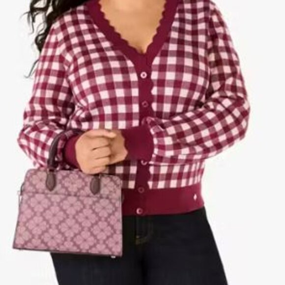 Signature Spade Flower Small Satchel - Picture 3 of 8